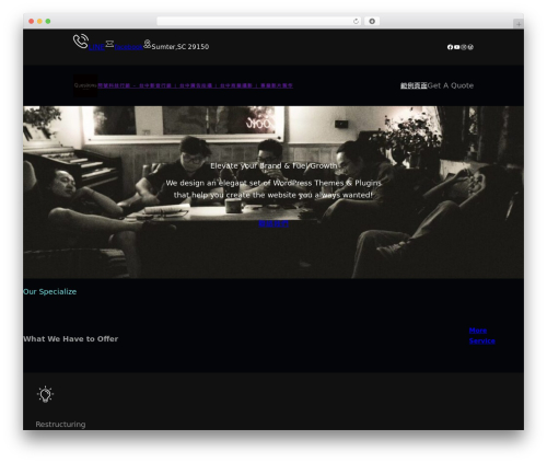 Multiflex WordPress theme - fact1.org Multiflex WordPress theme - fact1.org
