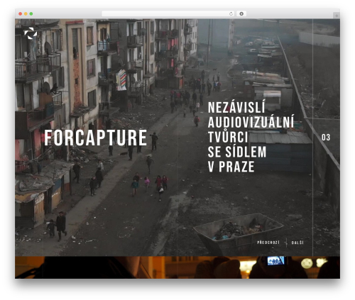Pelicula WordPress theme - forcapture.com