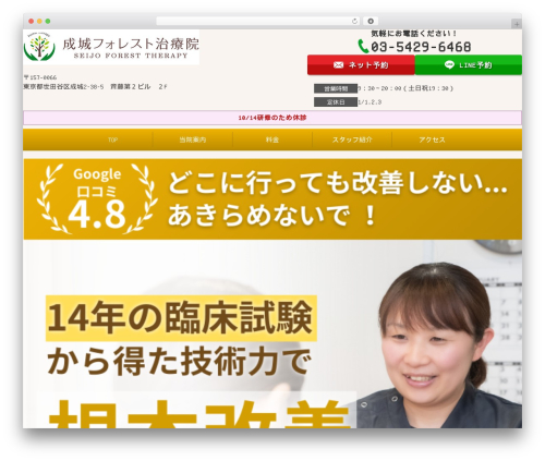 Selfull WordPress theme - nikonikoekimae.com