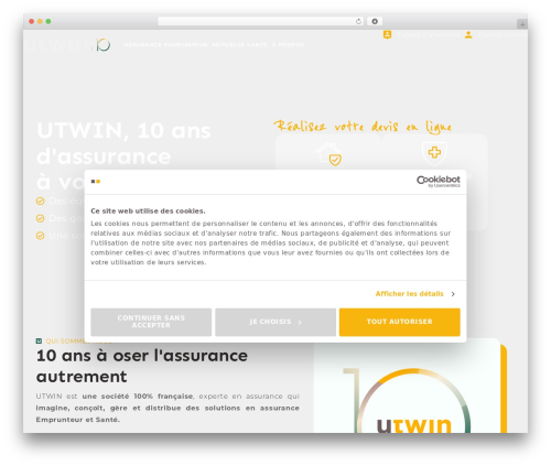 SGUtwin WordPress theme - utwin.fr