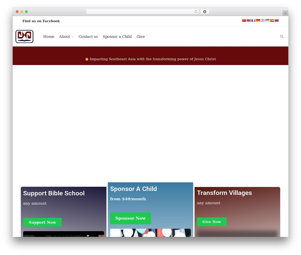 Shoptimizer WordPress theme - akhaoutreach.org