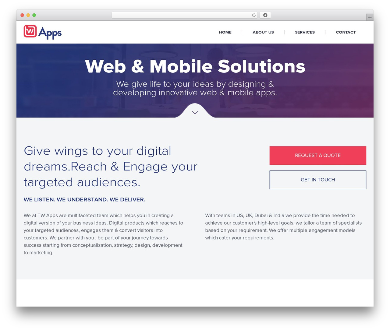 Theme WordPress apps - tw-applications.com