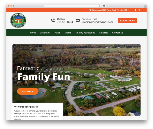 Elfsight weather cc WordPress plugin - littlecreekfamilycampground.com