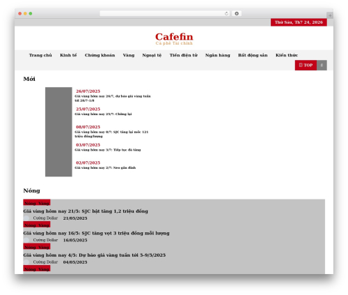 Theme WordPress Default Mag Pro - cafefin.net Theme WordPress Default Mag Pro - cafefin.net