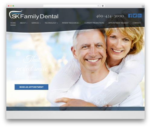 WordPress theme 360 Rogue - skfamilydentaltx.com