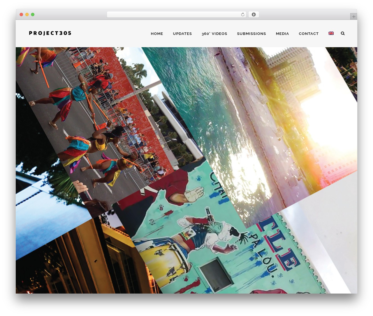 WordPress theme Bridge - project305.org