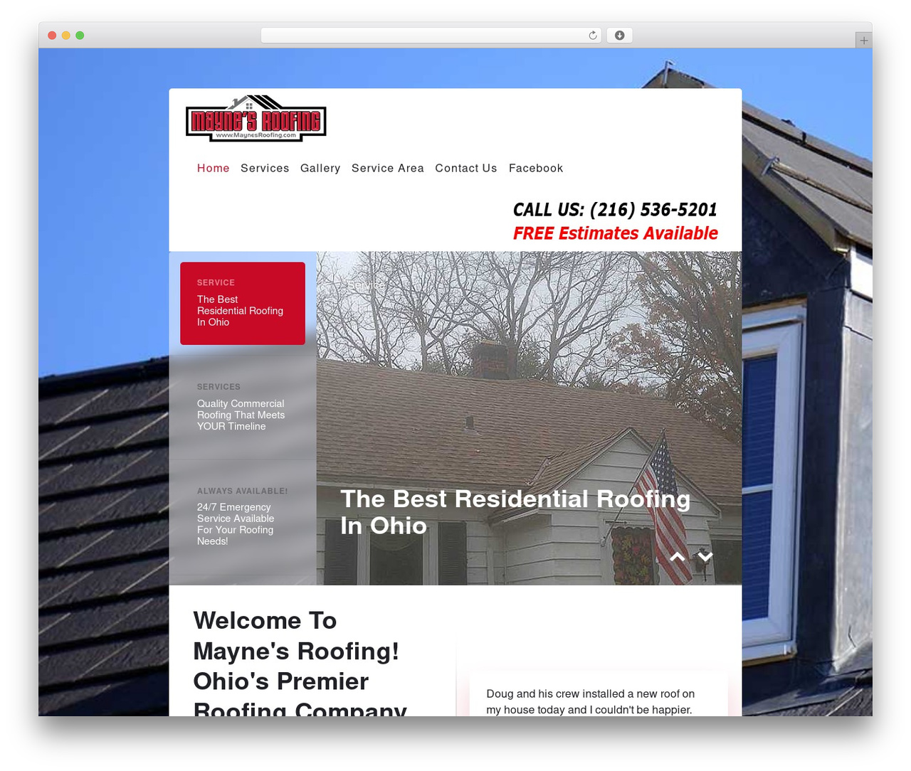 WordPress theme Fluent - maynesroofing.com WordPress theme Fluent - maynesroofing.com