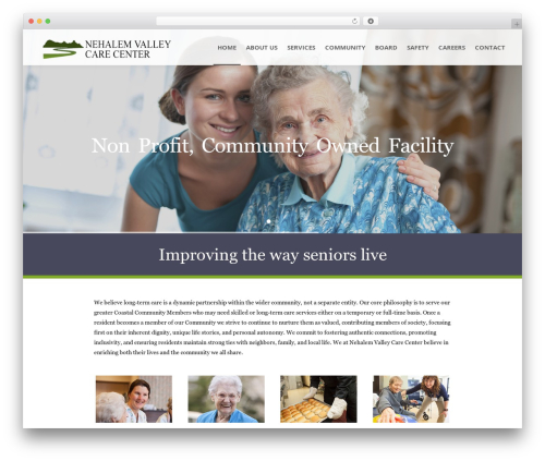 WordPress theme Mobius - nehalemcarecenter.com