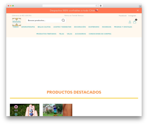 WordPress theme Yanka - bellatienditachile.cl