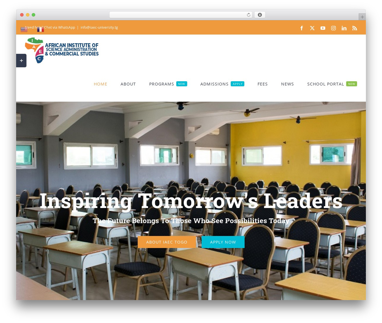 WP theme Avada - iaec-university.tg WP theme Avada - iaec-university.tg
