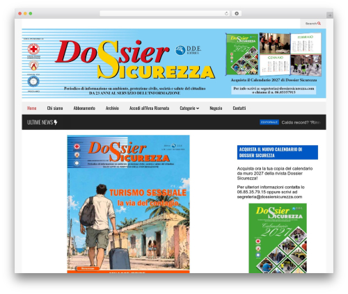 WP theme FlatNews - dossiersicurezza.com