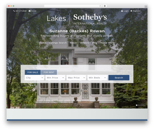 Base WordPress theme - suzannerowan.com