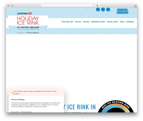 Beaver Builder Theme WordPress theme - unionsquareicerink.com