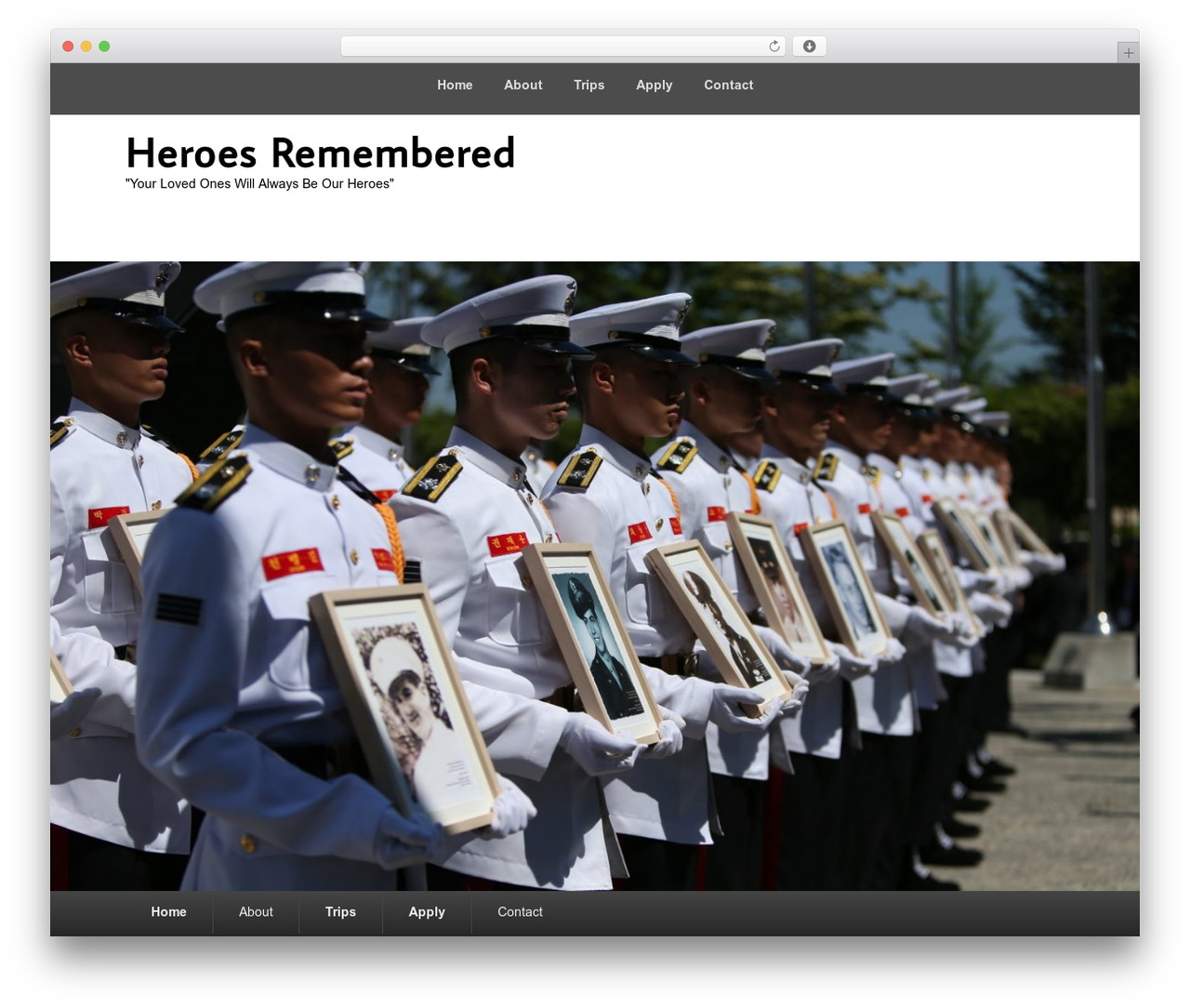 Catch Evolution free WordPress theme - heroesremembered.net Catch Evolution free WordPress theme - heroesremembered.net