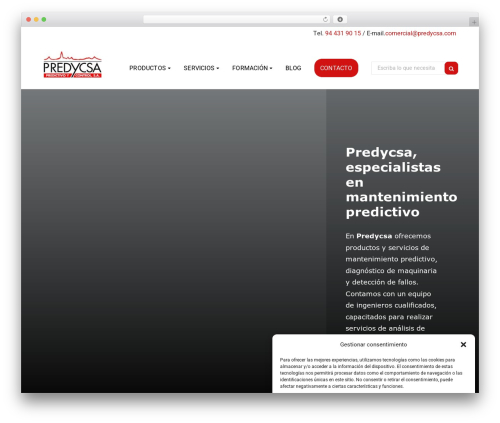 Charvi WordPress theme - predycsa.com