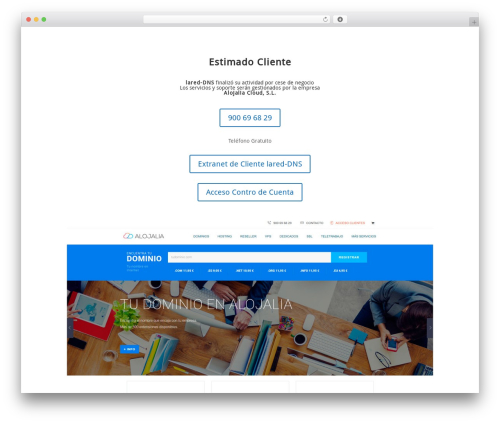 Divi WordPress theme - lared.as
