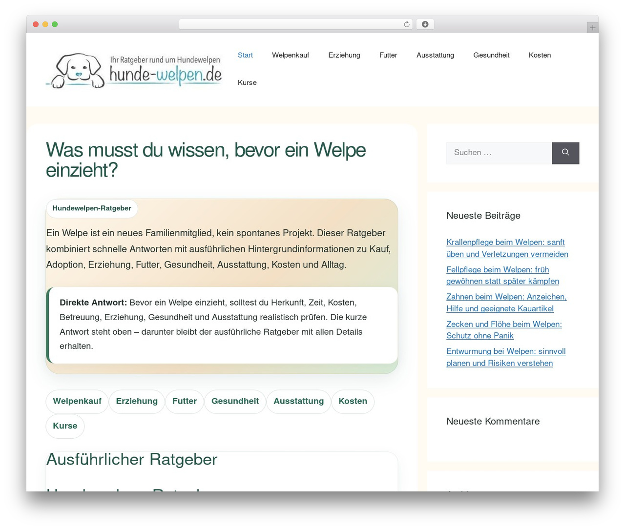 GeneratePress WordPress theme - hunde-welpen.de GeneratePress WordPress theme - hunde-welpen.de