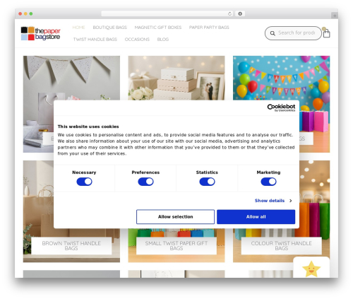 Woocommerce pinterest WordPress plugin - paperbagstore.co.uk