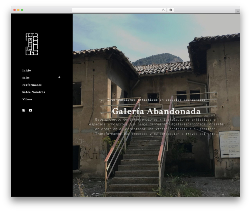 Aheto WordPress plugin - galeriabandonada.com