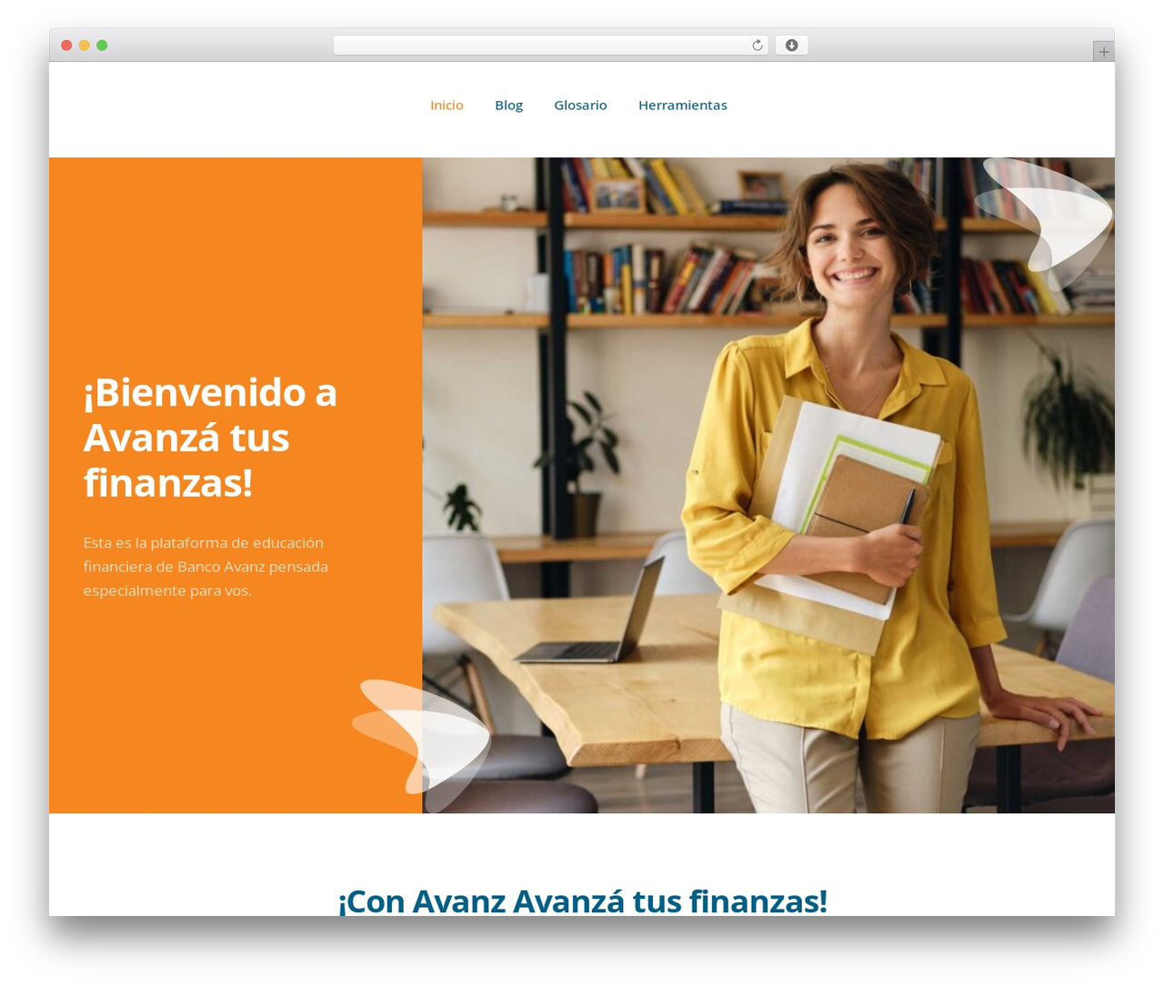 Multibank WP theme - avanzatusfinanzas.com