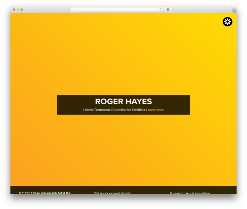 Picture Theme WordPress theme - rogerhayes.mycouncillor.org.uk