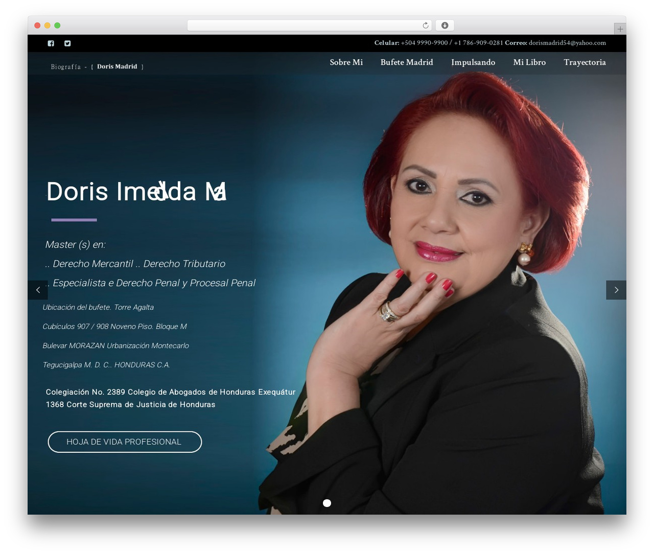 Profiles theme WordPress - dorismadrid.com Profiles theme WordPress - dorismadrid.com