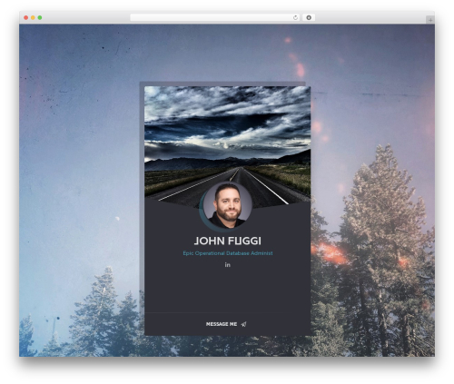 ryancv WordPress theme - johnfuggi.com
