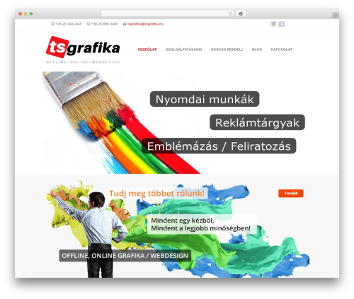 Mikado WordPress plugin - tsgrafika.hu