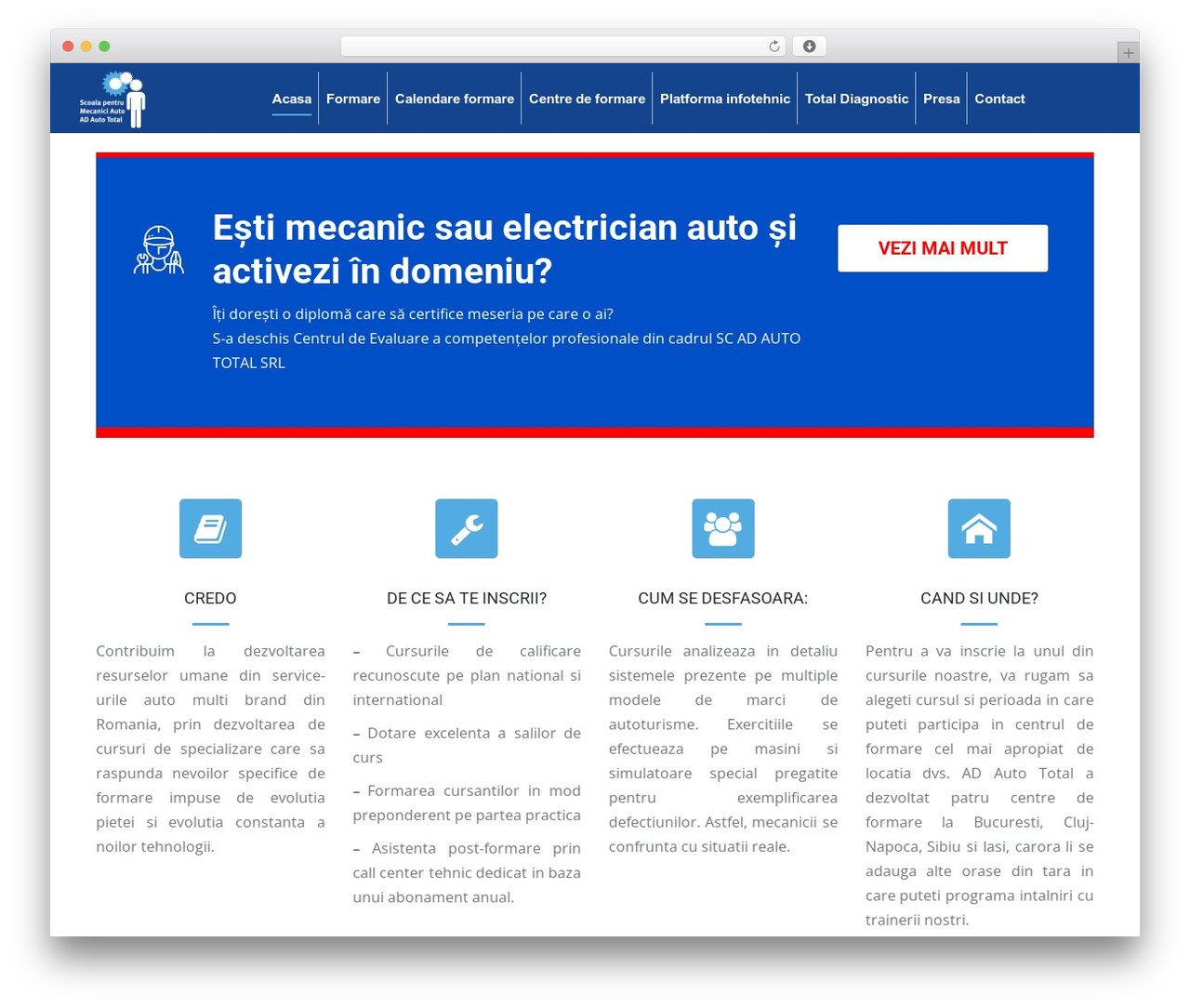 The7 WordPress theme - academiaauto.ro