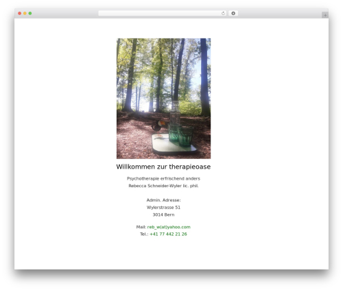 Theme WordPress Creative-Ex - therapieoase.ch Theme WordPress Creative-Ex - therapieoase.ch