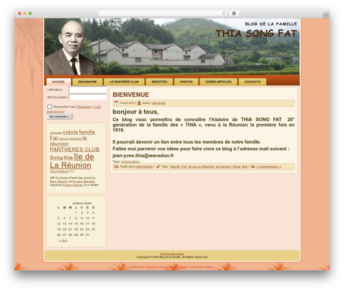 Wp cumulus WordPress plugin - thiasongfat.fr