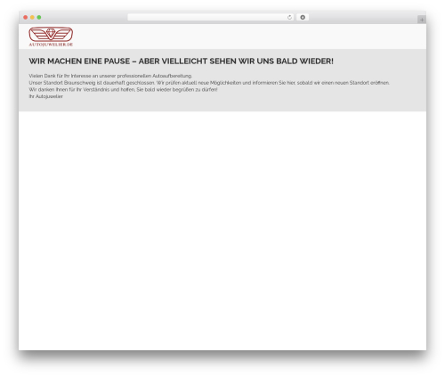 WordPress theme Bober - autojuwelier.de