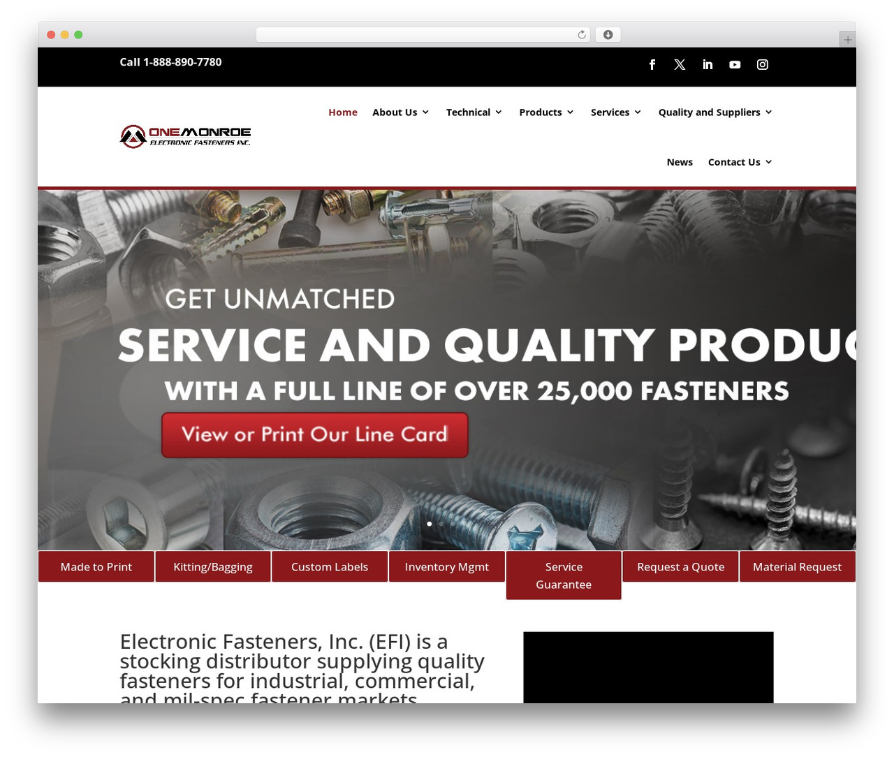 WordPress theme Divi - electronicfasteners.com WordPress theme Divi - electronicfasteners.com