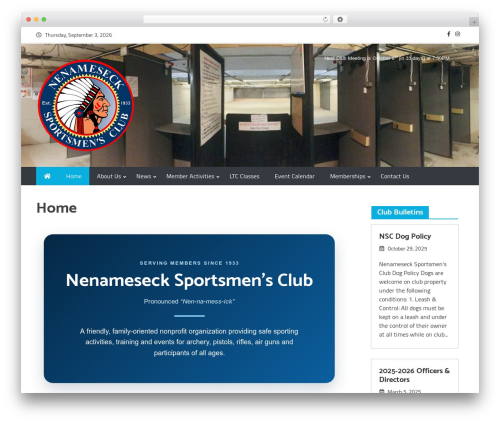 WordPress theme OMAG - nenameseck.com