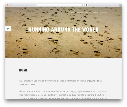 WordPress theme RunCrew - ralphvanput.com