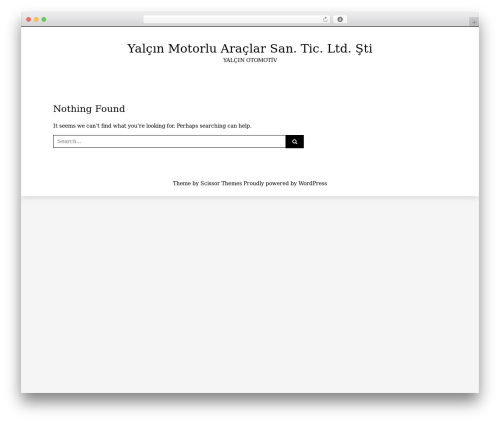Writee free WordPress theme - yalcinotogaleri.com