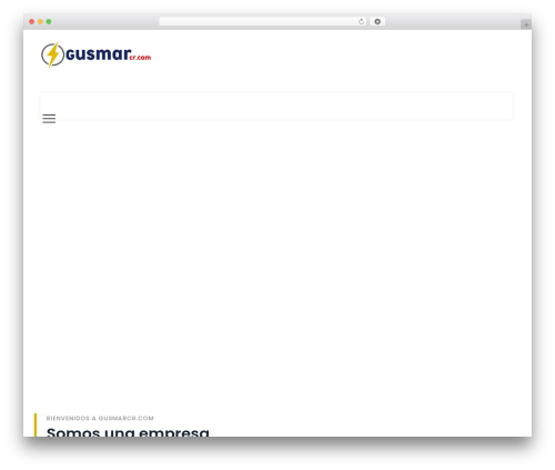 Boldman WordPress theme - gusmarcr.com