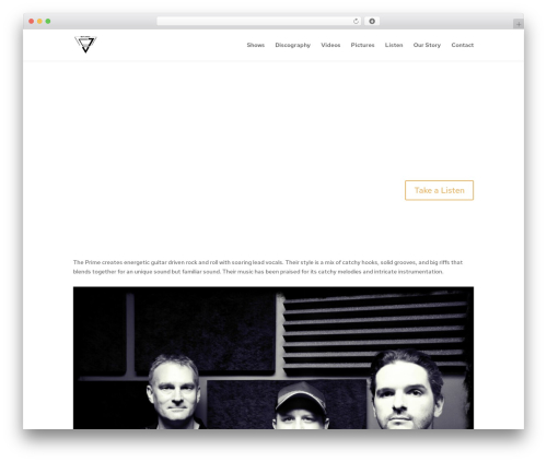 Wolf events WordPress plugin - theprimechicago.com