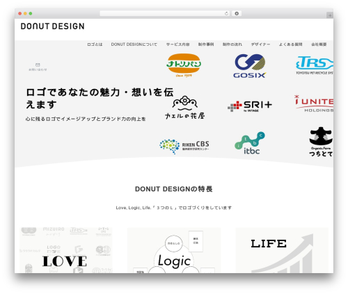 Emanon Premium theme WordPress - donut-design.com