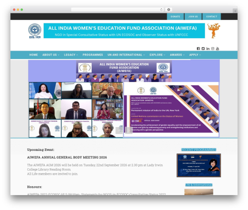 Event registration imithemes WordPress plugin - aiwefa.org