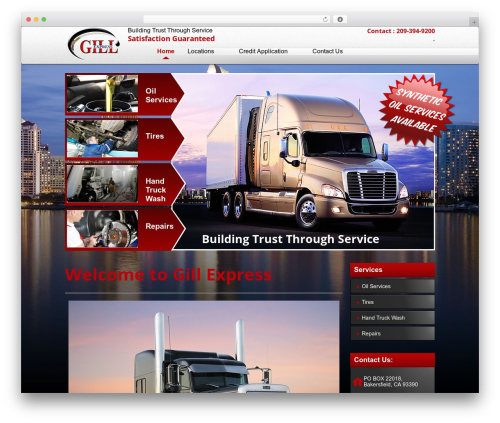 gillexpress WordPress theme - gillexpress.com
