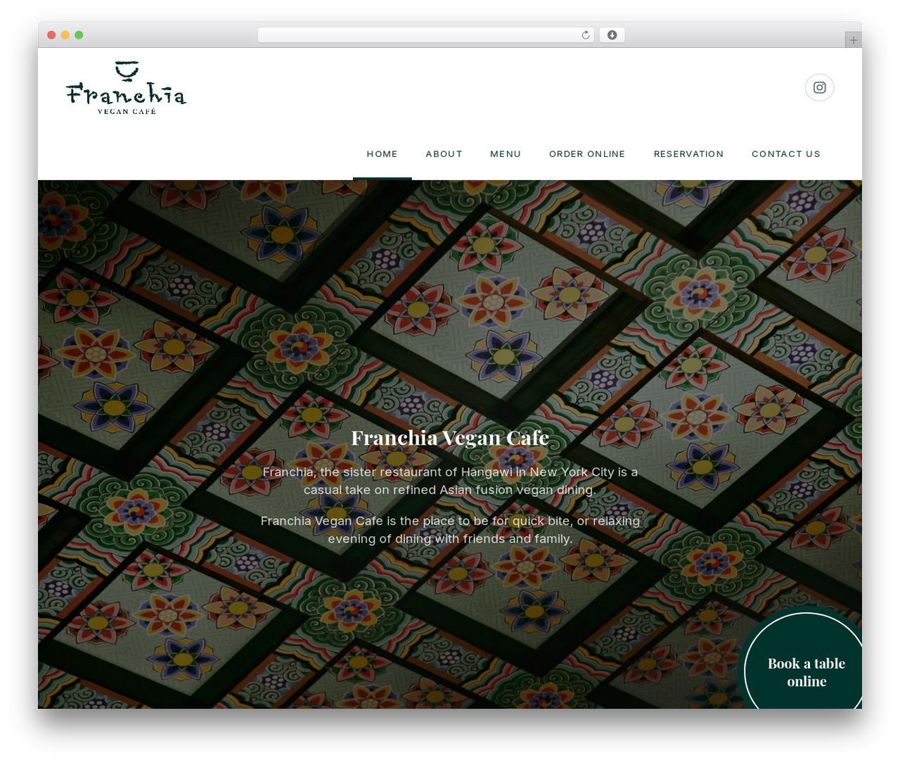 Linguini theme WordPress - franchia.com