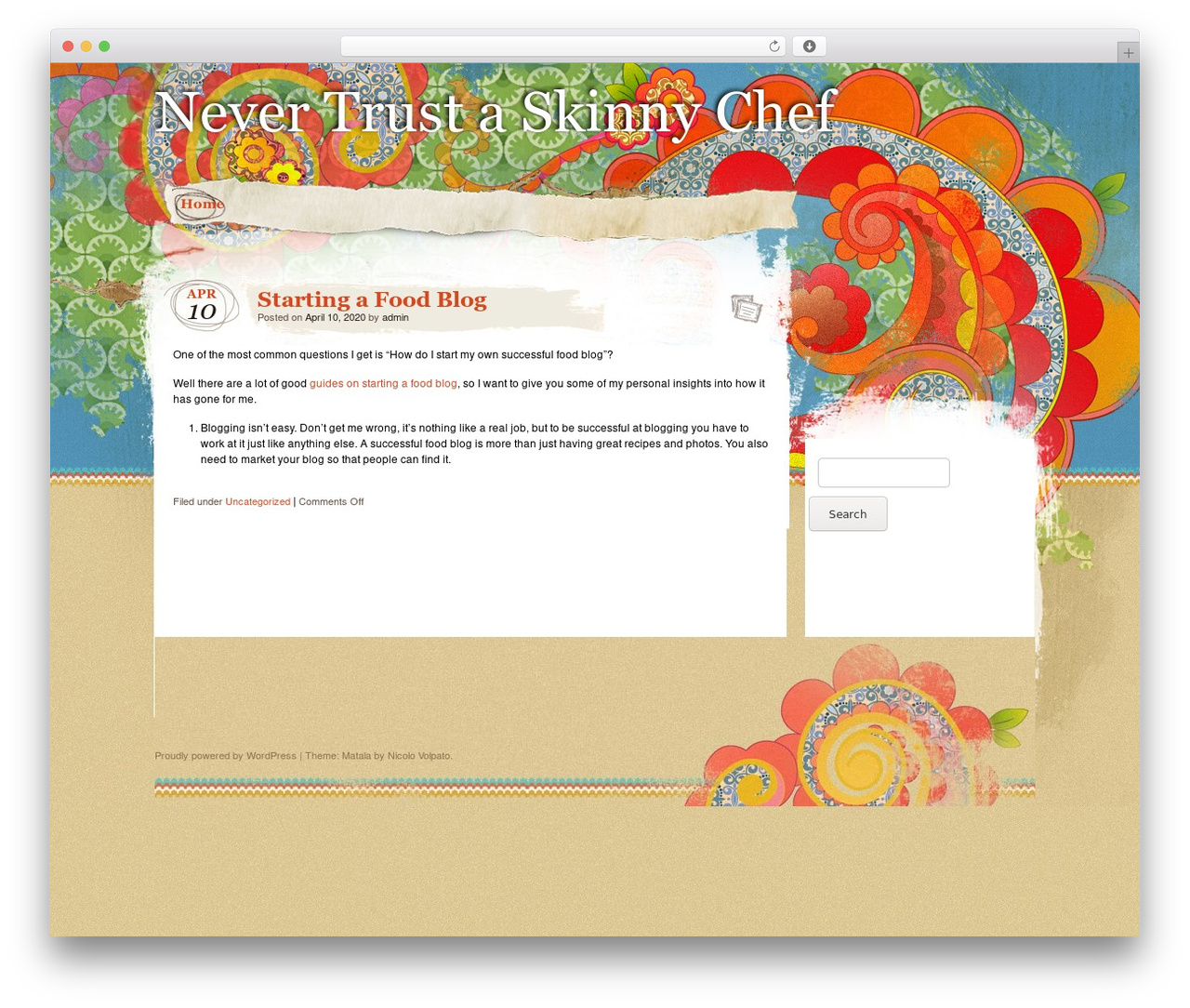 Matala theme WordPress - ntscblog.com Matala theme WordPress - ntscblog.com