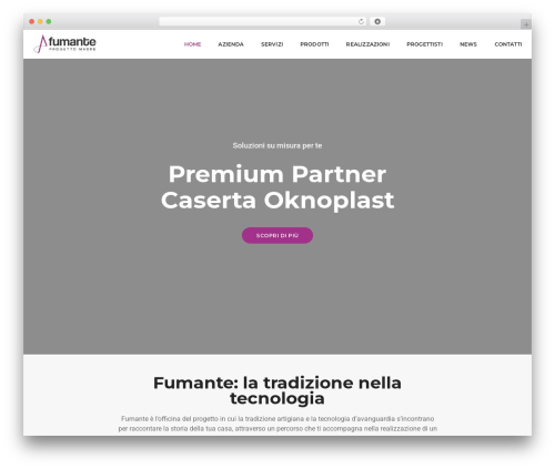 Pofo WordPress theme - fumante.it