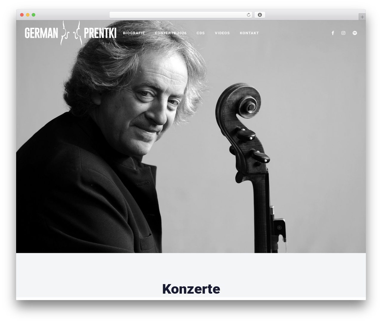 Slide theme WordPress - germanprentki.de