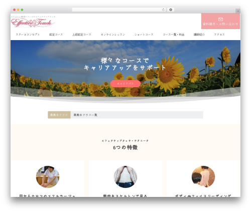 Theme WordPress Emanon Premium - therapure.jp