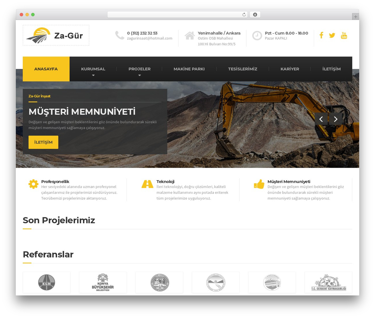 Theme WordPress BuildPress WP Theme - zagurinsaat.com.tr