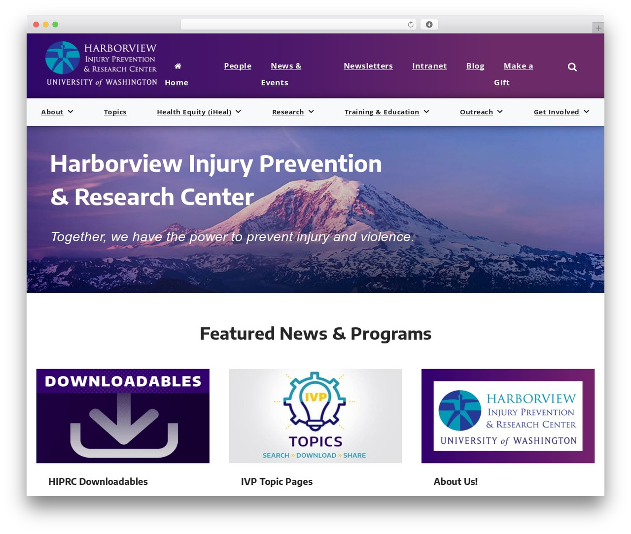 WordPress theme Harborview - hiprc.org
