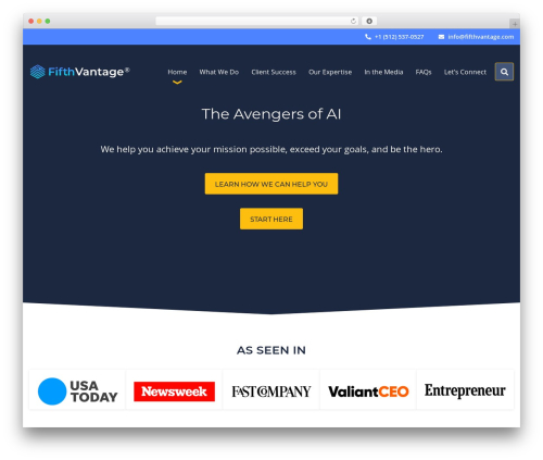 WordPress theme Coalition Technologies - fifthvantage.com