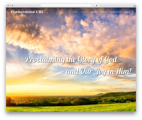 Ezchurch WordPress plugin - cornerstoneurc.com